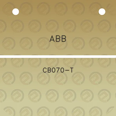 abb-cb070-t