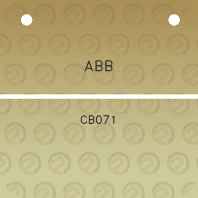 abb-cb071