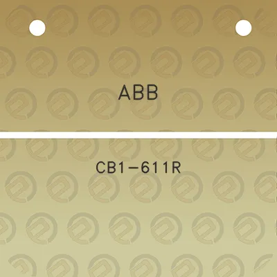 abb-cb1-611r