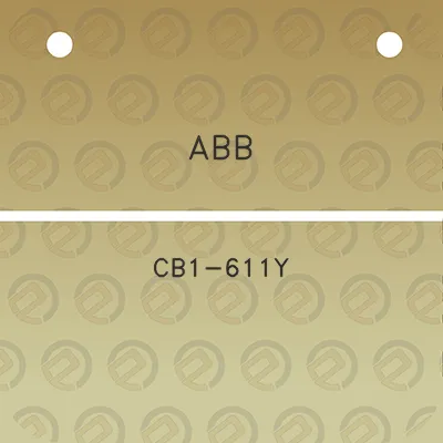 abb-cb1-611y