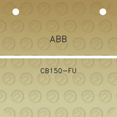 abb-cb150-fu