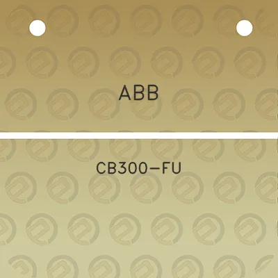 abb-cb300-fu