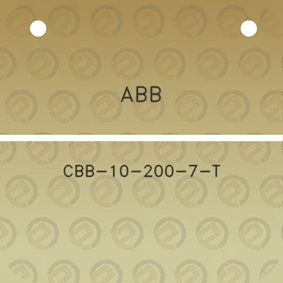 abb-cbb-10-200-7-t