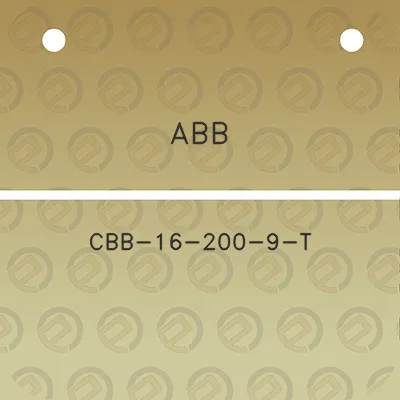 abb-cbb-16-200-9-t