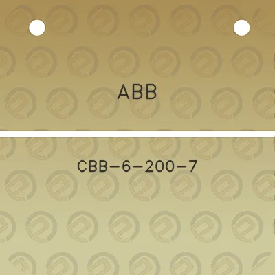 abb-cbb-6-200-7