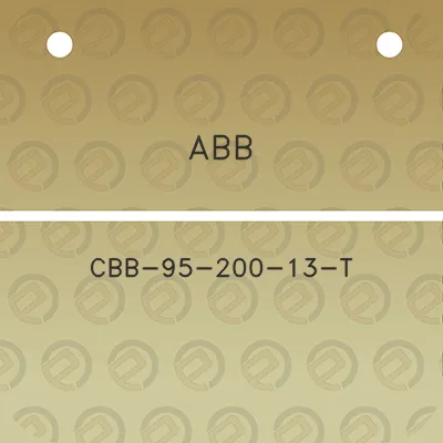 abb-cbb-95-200-13-t