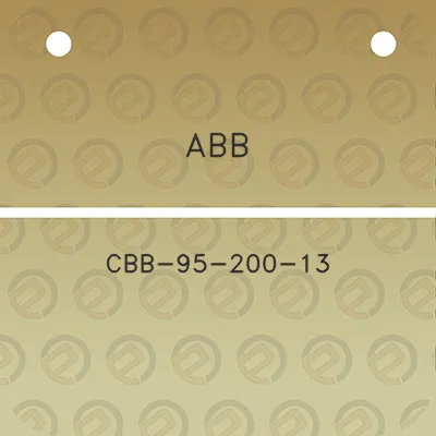 abb-cbb-95-200-13