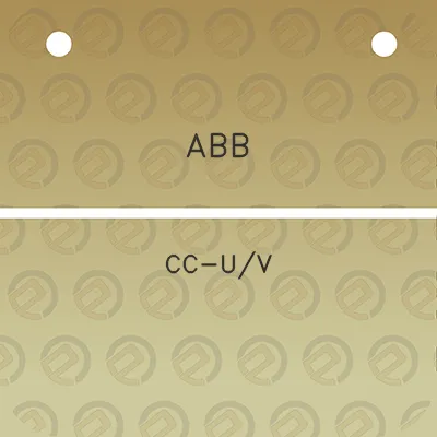 abb-cc-uv