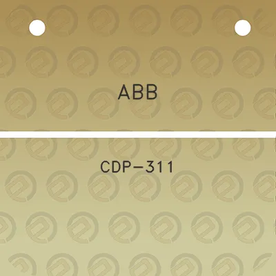 abb-cdp-311