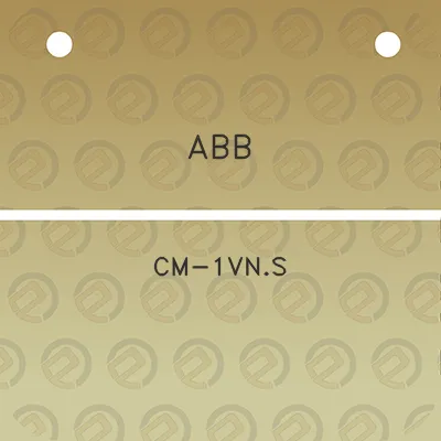 abb-cm-1vns