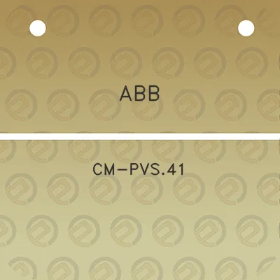 abb-cm-pvs41