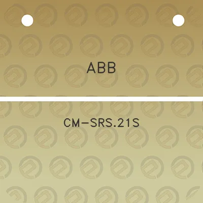 abb-cm-srs21s