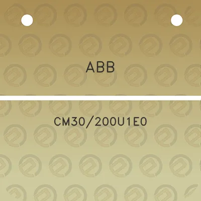 abb-cm30200u1e0