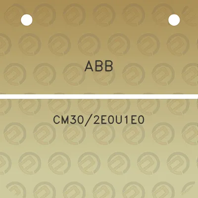 abb-cm302e0u1e0