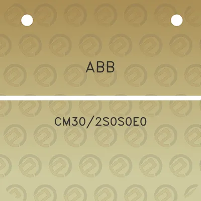 abb-cm302s0s0e0