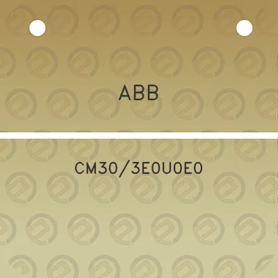 abb-cm303e0u0e0