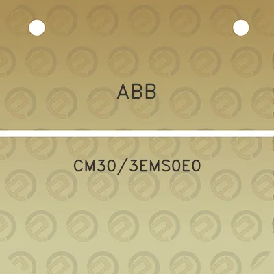 abb-cm303ems0e0