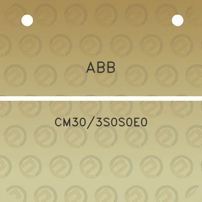 abb-cm303s0s0e0