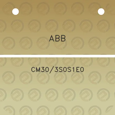 abb-cm303s0s1e0