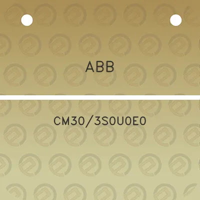 abb-cm303s0u0e0