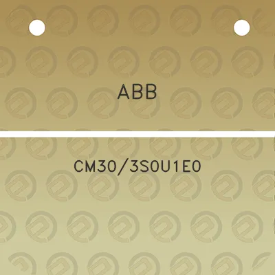 abb-cm303s0u1e0