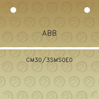 abb-cm303sms0e0