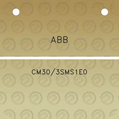 abb-cm303sms1e0