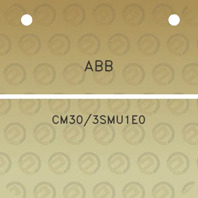 abb-cm303smu1e0