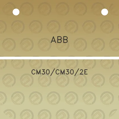 abb-cm30cm302e