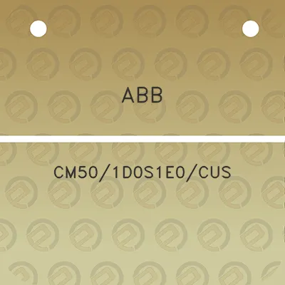 abb-cm501d0s1e0cus