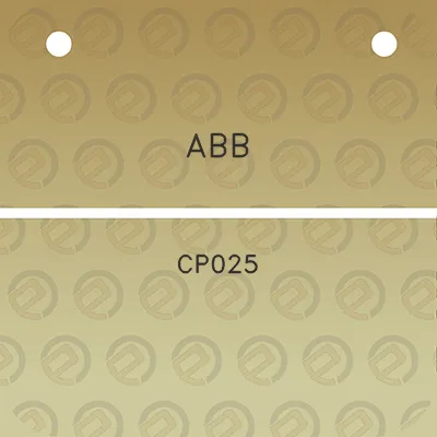 abb-cp025