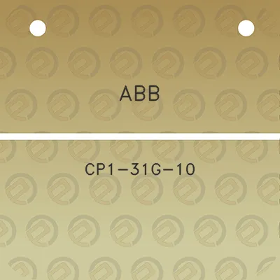 abb-cp1-31g-10