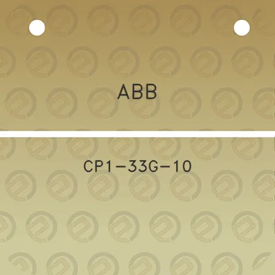 abb-cp1-33g-10