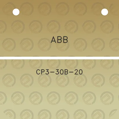 abb-cp3-30b-20