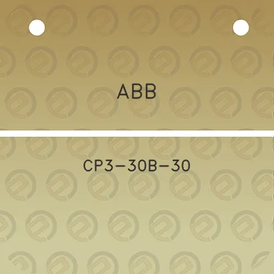 abb-cp3-30b-30