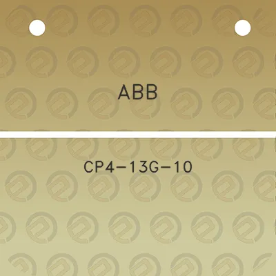 abb-cp4-13g-10