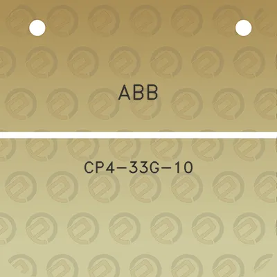 abb-cp4-33g-10