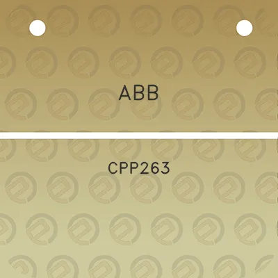 abb-cpp263