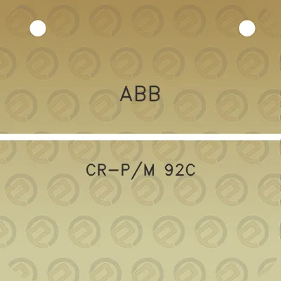 abb-cr-pm-92c