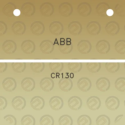 abb-cr130