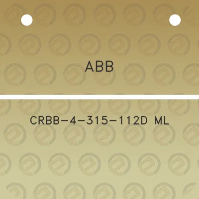 abb-crbb-4-315-112d-ml