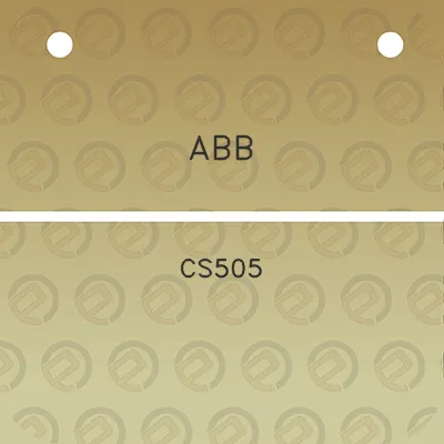 abb-cs505