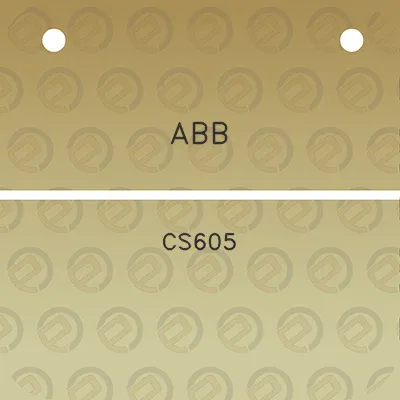 abb-cs605