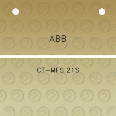 abb-ct-mfs21s