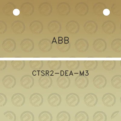 abb-ctsr2-dea-m3