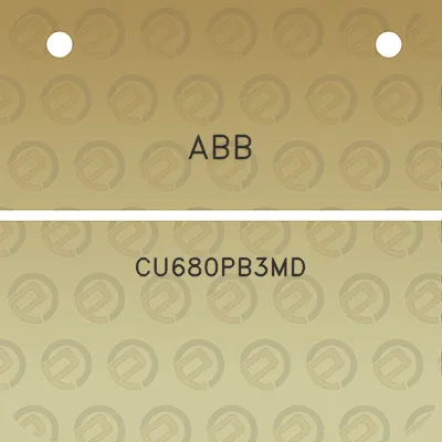 abb-cu680pb3md