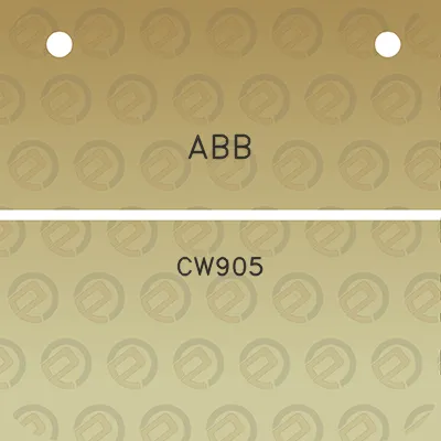 abb-cw905