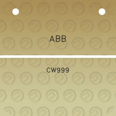 abb-cw999