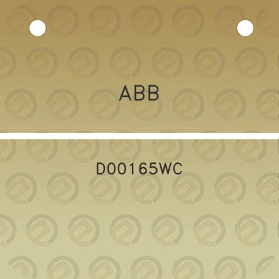 abb-d00165wc