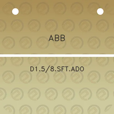 abb-d158sftado